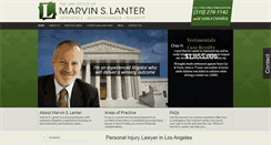 Desktop Screenshot of lanterlaw.com